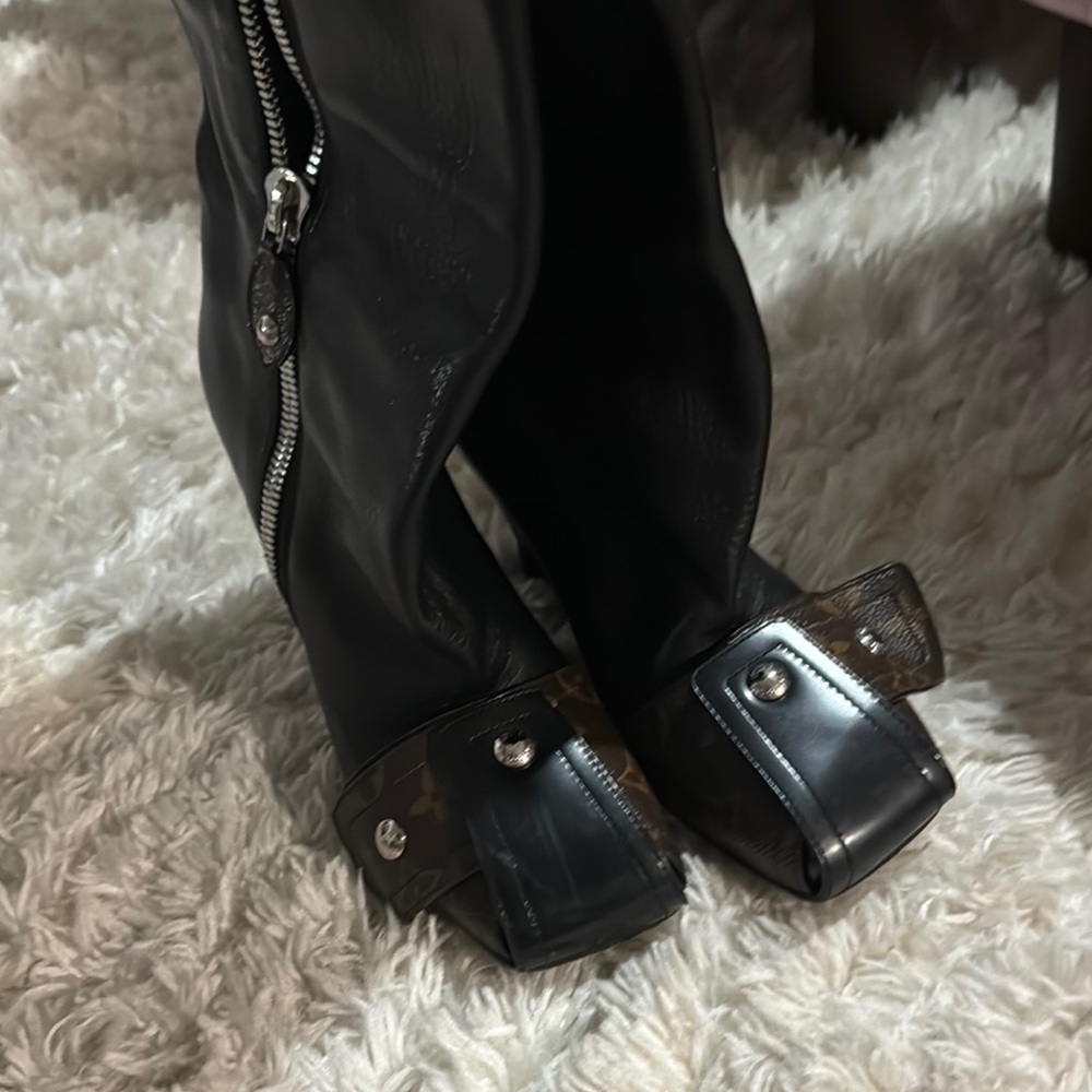 Patti wedge half boot Louis Vuitton
